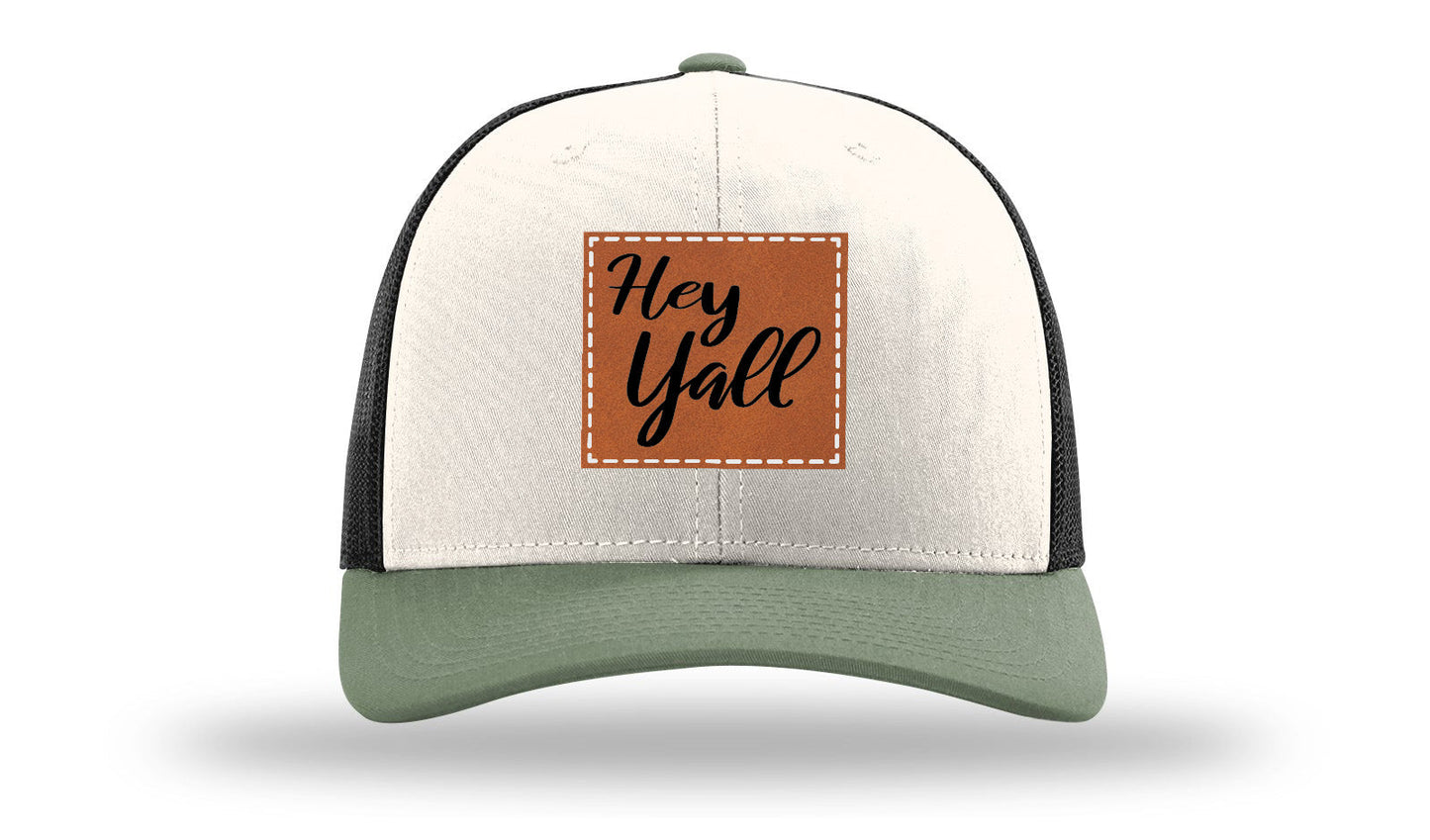 Hey Y'all Leather Patch Richardson 112 Hat