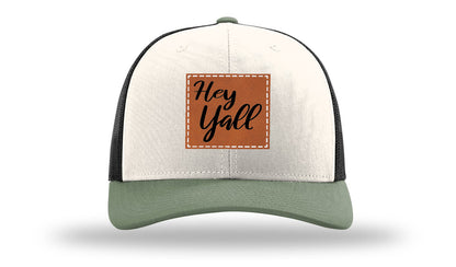 Hey Y'all Leather Patch Richardson 112 Hat