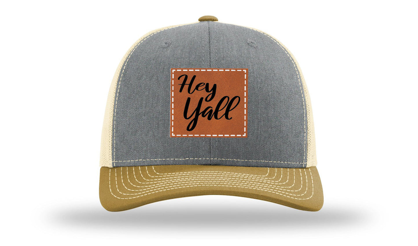 Hey Y'all Leather Patch Richardson 112 Hat