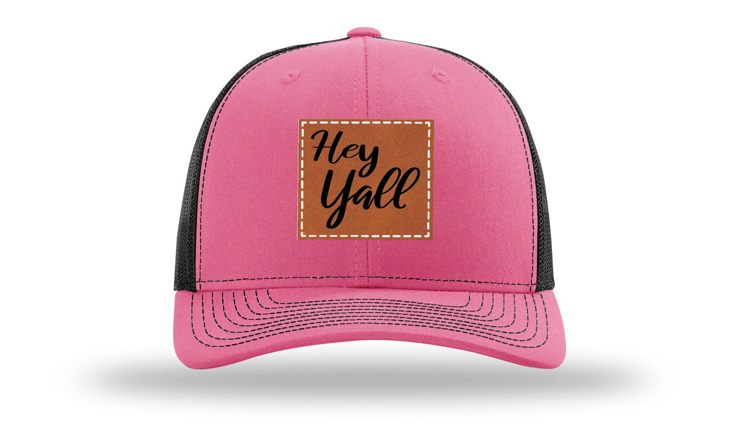 Hey Y'all Leather Patch Richardson 112 Hat