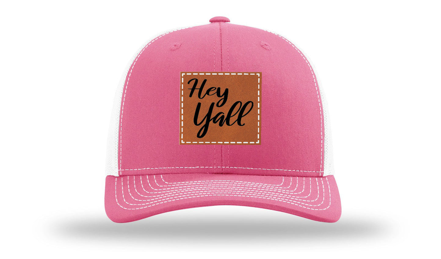 Hey Y'all Leather Patch Richardson 112 Hat