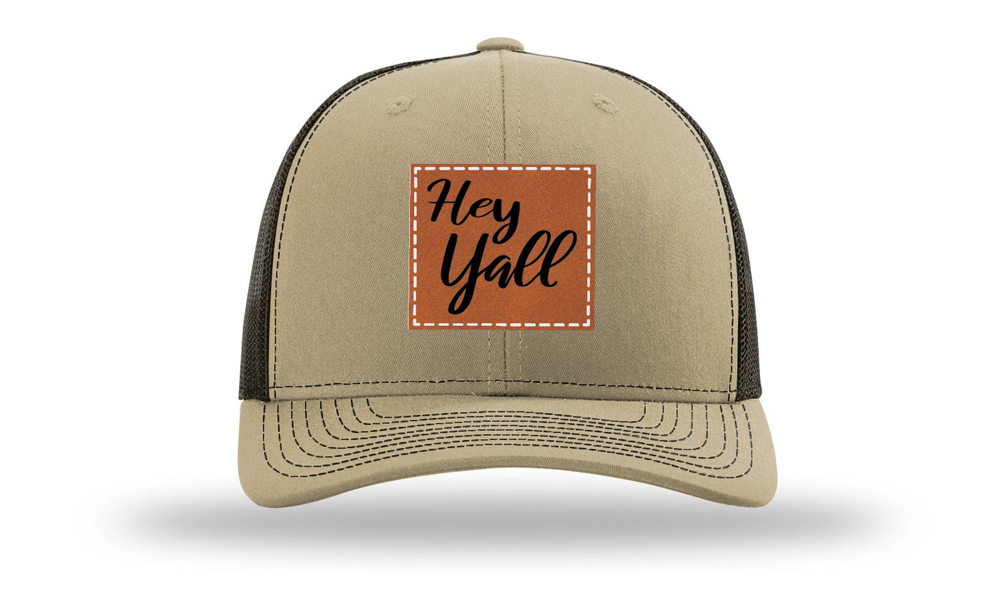 Hey Y'all Leather Patch Richardson 112 Hat