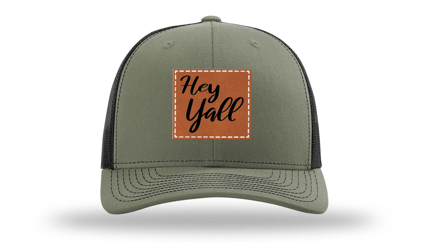 Hey Y'all Leather Patch Richardson 112 Hat
