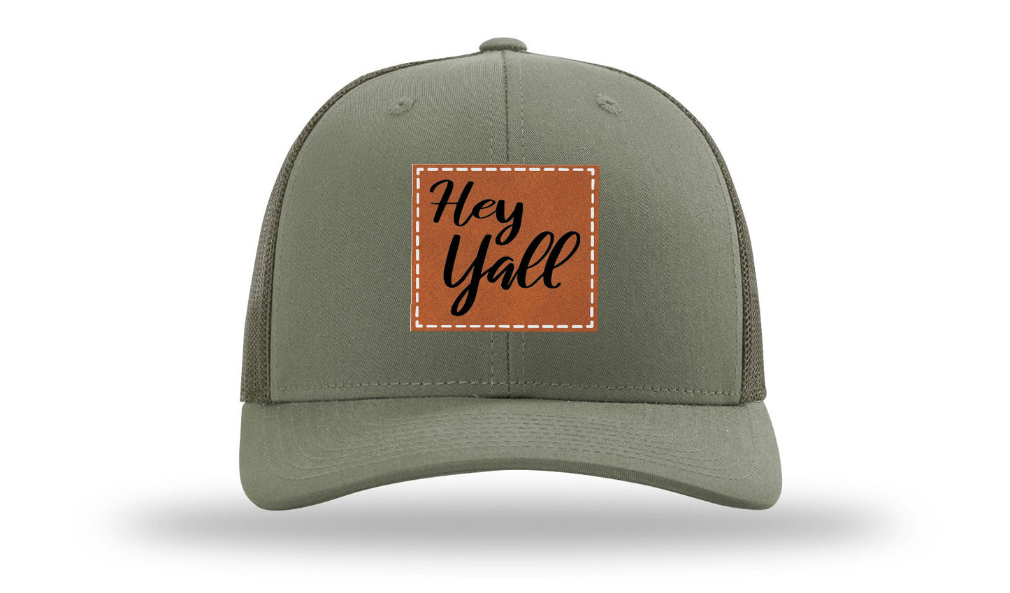Hey Y'all Leather Patch Richardson 112 Hat