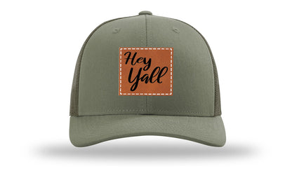 Hey Y'all Leather Patch Richardson 112 Hat