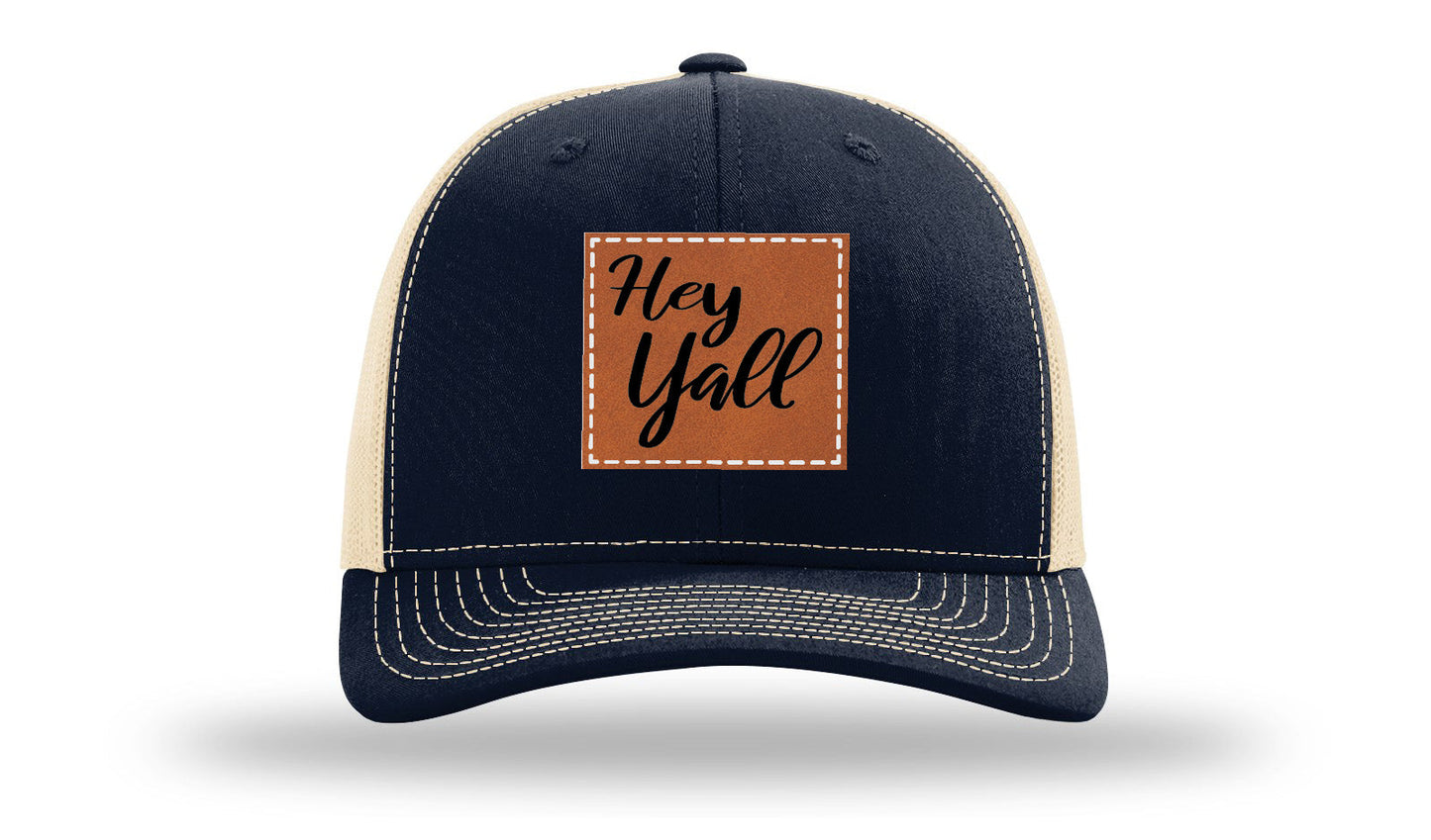 Hey Y'all Leather Patch Richardson 112 Hat