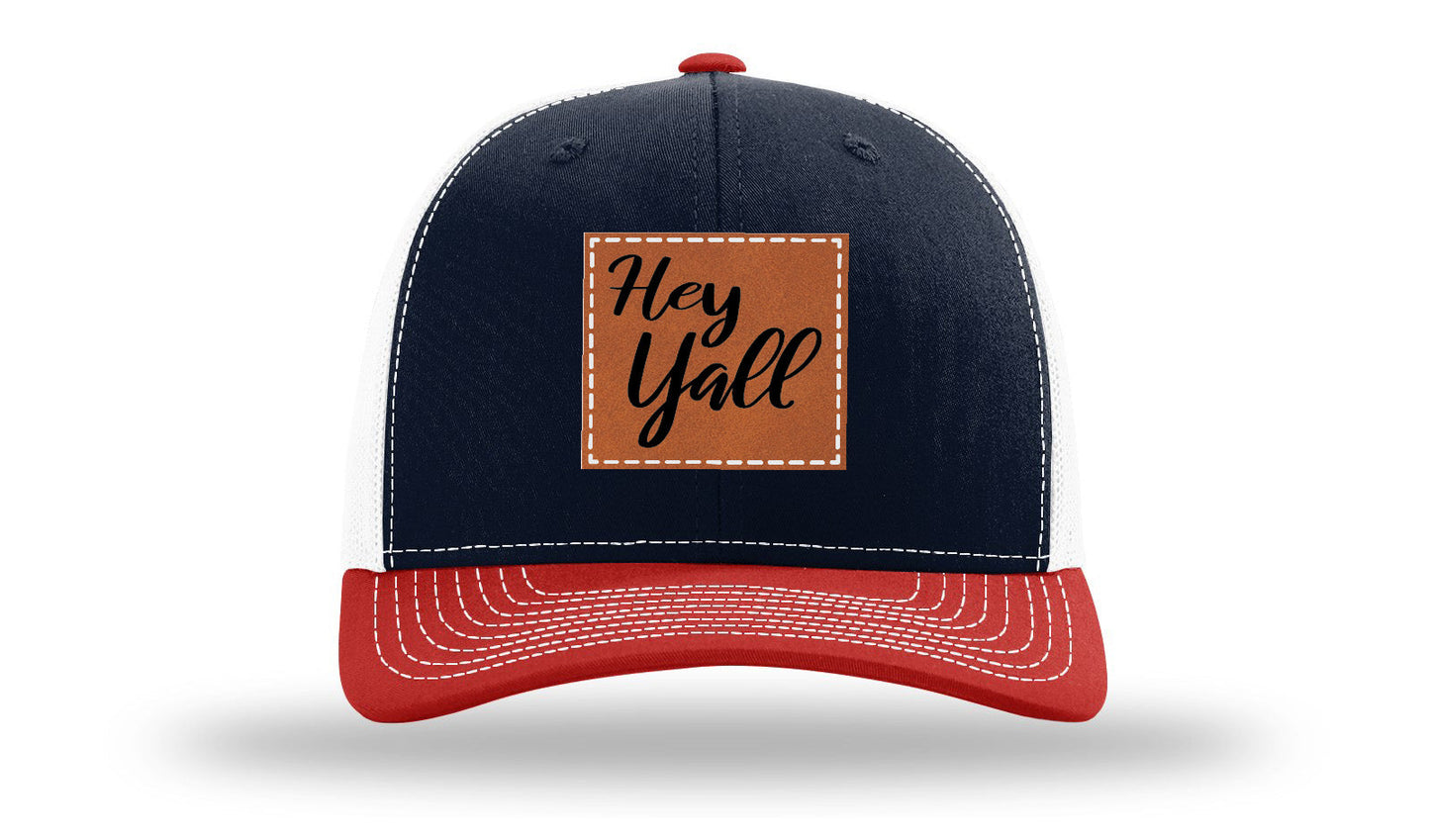 Hey Y'all Leather Patch Richardson 112 Hat