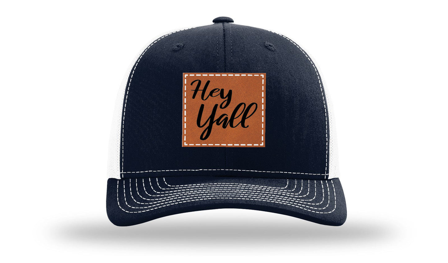 Hey Y'all Leather Patch Richardson 112 Hat