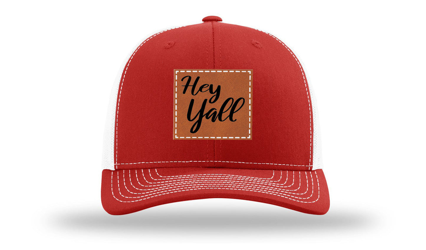 Hey Y'all Leather Patch Richardson 112 Hat