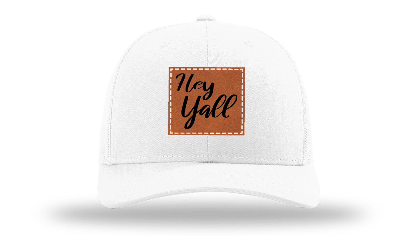 Hey Y'all Leather Patch Richardson 112 Hat