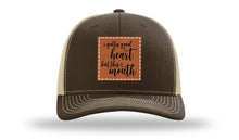 Load image into Gallery viewer, I Gotta Good Heart Leather Patch Richardson 112 Hat
