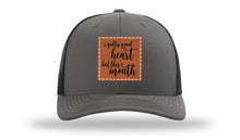 Load image into Gallery viewer, I Gotta Good Heart Leather Patch Richardson 112 Hat
