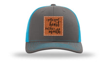 Load image into Gallery viewer, I Gotta Good Heart Leather Patch Richardson 112 Hat
