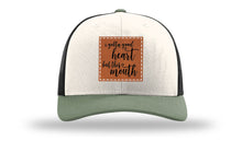 Load image into Gallery viewer, I Gotta Good Heart Leather Patch Richardson 112 Hat
