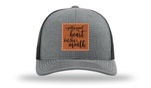 Load image into Gallery viewer, I Gotta Good Heart Leather Patch Richardson 112 Hat
