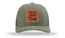 Load image into Gallery viewer, I Gotta Good Heart Leather Patch Richardson 112 Hat
