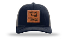 Load image into Gallery viewer, I Gotta Good Heart Leather Patch Richardson 112 Hat

