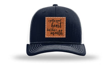 Load image into Gallery viewer, I Gotta Good Heart Leather Patch Richardson 112 Hat
