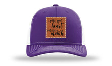 Load image into Gallery viewer, I Gotta Good Heart Leather Patch Richardson 112 Hat
