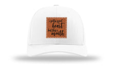 Load image into Gallery viewer, I Gotta Good Heart Leather Patch Richardson 112 Hat
