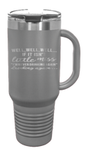 Load image into Gallery viewer, Never Drinking Again 40oz Handle Mug Laser Engraved
