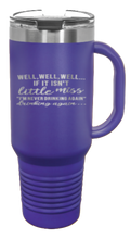 Load image into Gallery viewer, Never Drinking Again 40oz Handle Mug Laser Engraved
