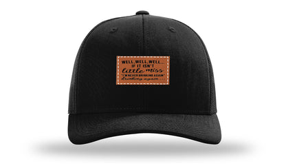 Never Drinking Again Leather Patch Richardson 112 Hat