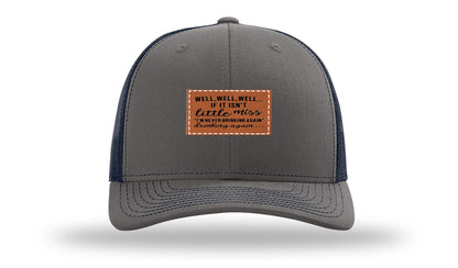 Never Drinking Again Leather Patch Richardson 112 Hat