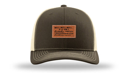 Never Drinking Again Leather Patch Richardson 112 Hat