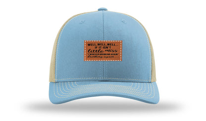 Never Drinking Again Leather Patch Richardson 112 Hat