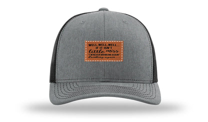Never Drinking Again Leather Patch Richardson 112 Hat