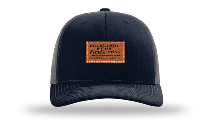 Never Drinking Again Leather Patch Richardson 112 Hat