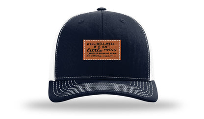 Never Drinking Again Leather Patch Richardson 112 Hat