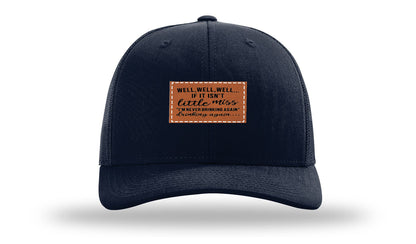 Never Drinking Again Leather Patch Richardson 112 Hat