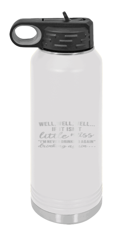 Never Drinking Again - 32oz Mug Laser Engraved- White