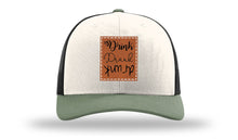 Load image into Gallery viewer, Drink Drank Drunk Leather Patch Richardson 112 Hat
