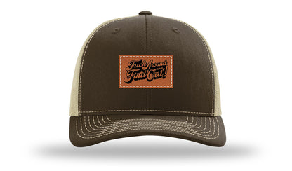 F*ck Around Find Out Leather Patch Richardson 112 Hat
