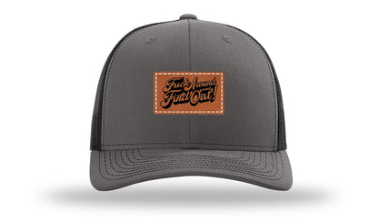 F*ck Around Find Out Leather Patch Richardson 112 Hat