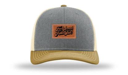 F*ck Around Find Out Leather Patch Richardson 112 Hat