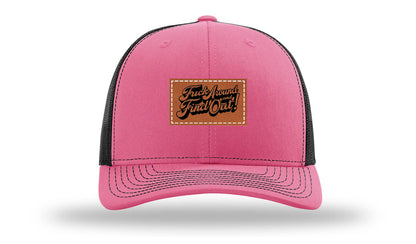 F*ck Around Find Out Leather Patch Richardson 112 Hat