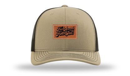F*ck Around Find Out Leather Patch Richardson 112 Hat