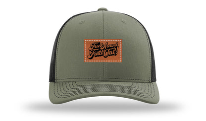F*ck Around Find Out Leather Patch Richardson 112 Hat