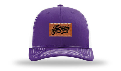 F*ck Around Find Out Leather Patch Richardson 112 Hat