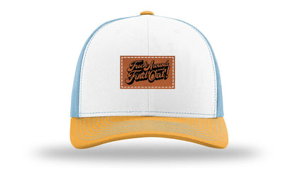 F*ck Around Find Out Leather Patch Richardson 112 Hat