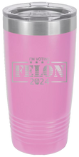 Load image into Gallery viewer, Voting Felon Trump 2024 Laser Engraved 20oz Tumbler
