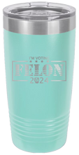 Load image into Gallery viewer, Voting Felon Trump 2024 Laser Engraved 20oz Tumbler
