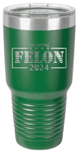 Load image into Gallery viewer, Voting Felon Trump 2024 Laser Engraved 30oz Tumbler
