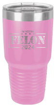 Load image into Gallery viewer, Voting Felon Trump 2024 Laser Engraved 30oz Tumbler
