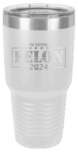 Load image into Gallery viewer, Voting Felon Trump 2024 Laser Engraved 30oz Tumbler
