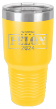 Load image into Gallery viewer, Voting Felon Trump 2024 Laser Engraved 30oz Tumbler
